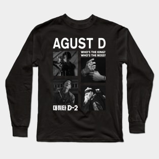 SUGA  Agust D TOUR IN U.S Los Angeles LA Long Sleeve T-Shirt